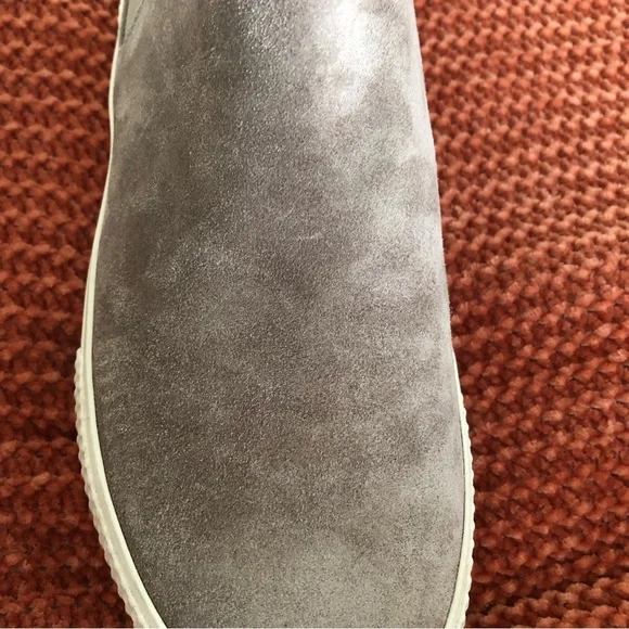 Vince Kelowna High Top Suede Platform Slip On Sneakers Size 8 - Picture 9 of 13